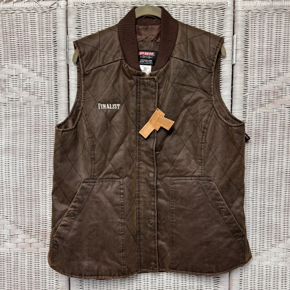 Cripple Creek Professional Bull Riding Women’s World Championships Vest NWT - Picture 2 of 14